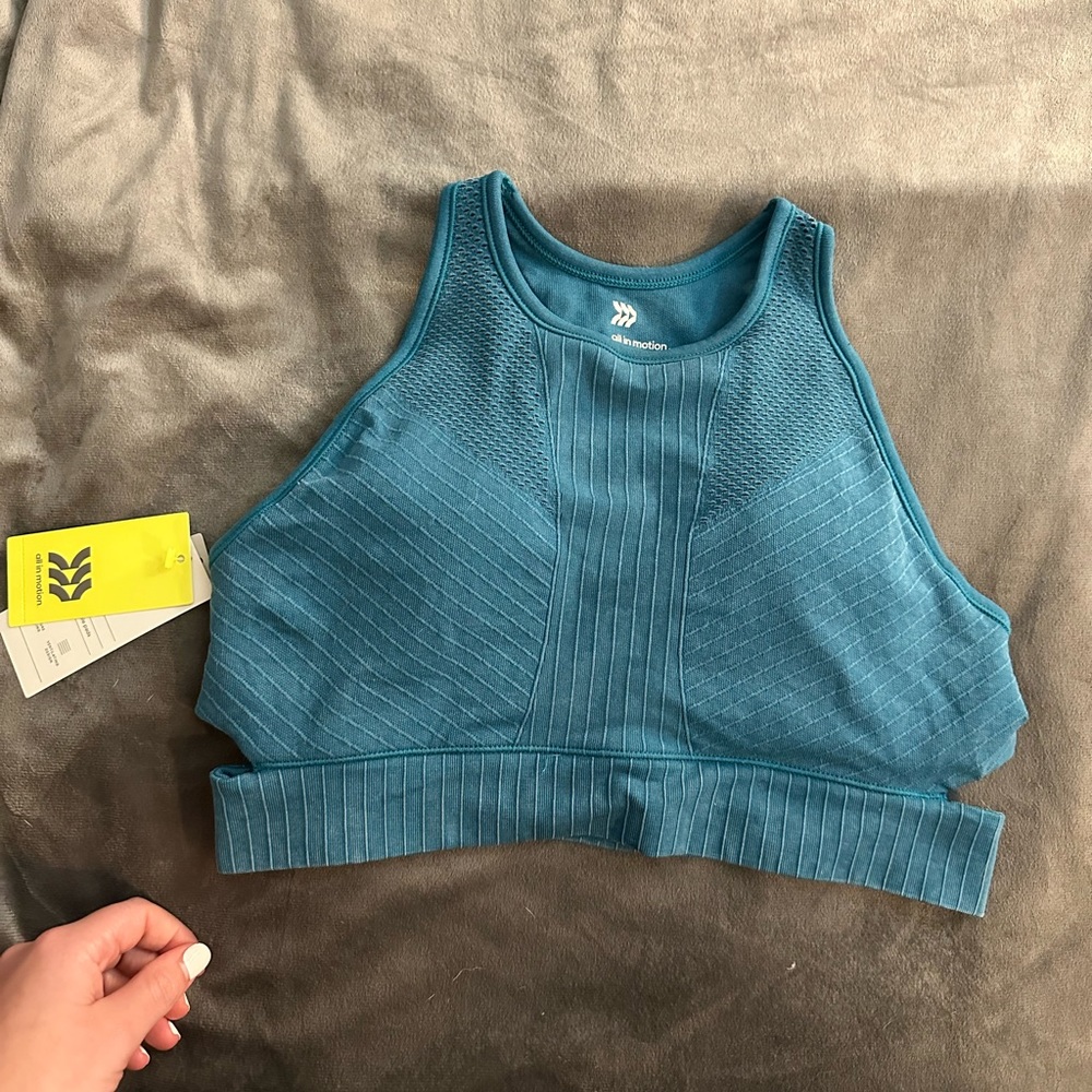 High Neck Sports Bra